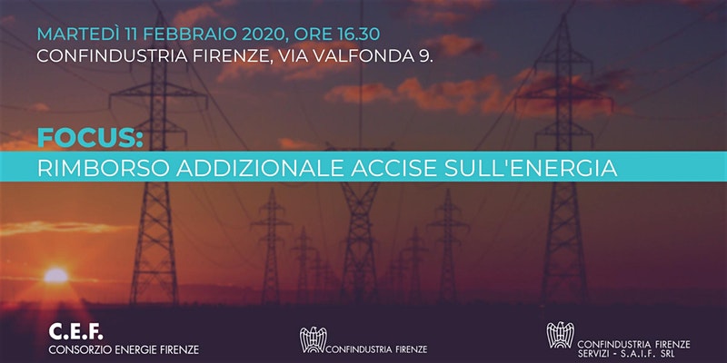 Focus: Rimborso addizionale provinciale accise sull'energia